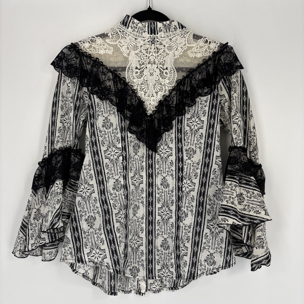 Lip Service Step in Time Winchester Top - Size Medium